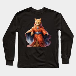 Cat Strange Long Sleeve T-Shirt